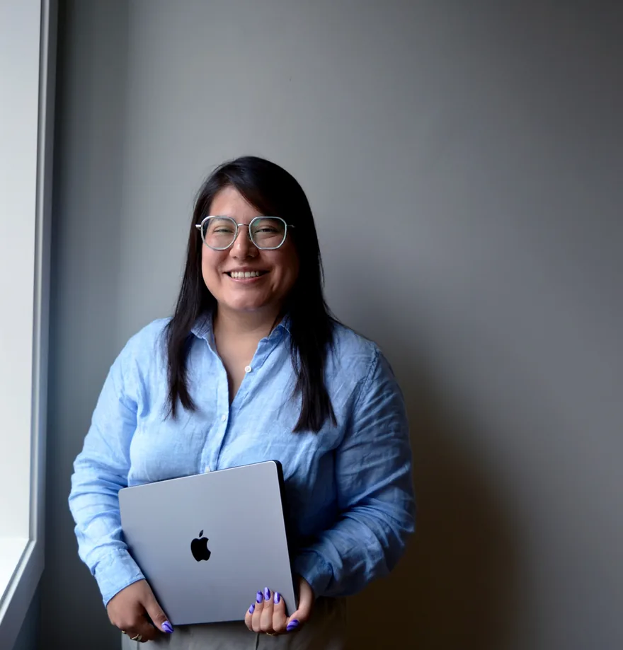 Portrait of Jaqui Arroyo, founder of Arroyo Digital Labs